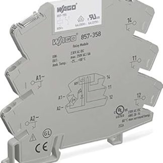 WAGO Contact Technology Relay Block Pluggable 857 358 230VAC/DC 3,5ma 1 W Switch Relay 4045454471576