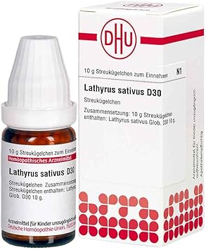 LATHYRUS SATIVUS D 30 Globules 10 g