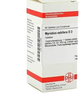 MYRISTICA SEBIFERA D 3 Tablets Pack of 80