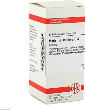 MYRISTICA SEBIFERA D 3 Tablets Pack of 80