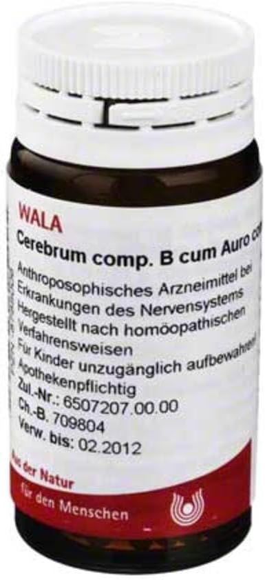 CEREBRUM COMP.B Cum Auro Comp.Globules 20 g