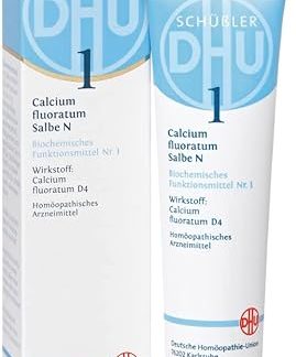 DHU 1 Calcium Fluoratum N D4 Schüßler Ointment 50 g