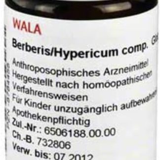 Berberis/Hypericum comp.Globules 20 g