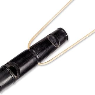 Nobby Buffalo-Horn-Whistle Two Tone, 9 cm