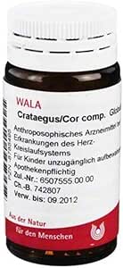 CRATAEGUS COR Comp.Globules 20 g