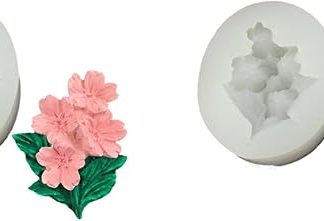 Silicone Soap Mold, Bouquet for Making Soap and Chocolate, Easy to Fold, Multipurpose Silicone Mold
