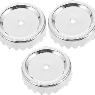 Pack of 3 Magnetic Soap Holder, Wall Mounted Soap Holder, Soap Dish, Robust Soap Holder, Accessories for Soap Dish, Cover for Soap Holder, Stainless Steel, Silver