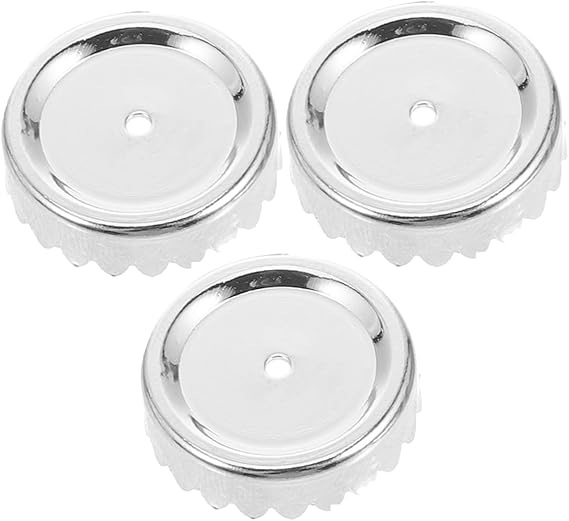 Pack of 3 Magnetic Soap Holder, Wall Mounted Soap Holder, Soap Dish, Robust Soap Holder, Accessories for Soap Dish, Cover for Soap Holder, Stainless Steel, Silver