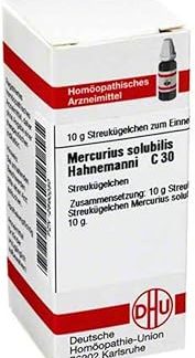 DHU Mercurius solubilis Hahnemanni C10 Spreading Balls 10 g Globules