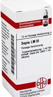 DHU Sepia LM III Dilution, 10 ml Solution