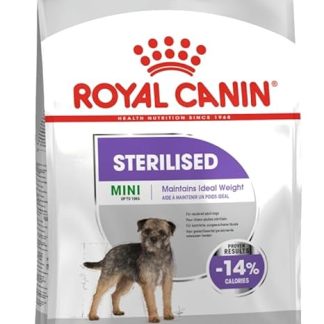 Royal Canin CCN Sterilised Mini | 3 kg | Complete Food for Small Dogs | For Adult and Neutered Small Dogs with Tendency to Weight Gain | Dry Food