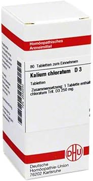 DHU Potassium Chloratum D3 Tablets, Pack of 80 Tablets