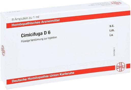 Cimicifuga D 6 Ampoules 8X1 ml