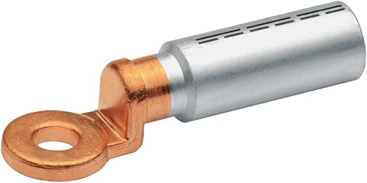 Klauke SISTEMAS DE CABLEADO 367R10 Pipe Cable Lug 180° M10 95 mm² Pack of 1