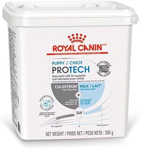 Royal Canin Puppy Protech Colostrium Milk | 300 g | Puppy Milk | Can Contribute to Optimal Digestion and Harmonic Growth | From Birth to Weaning