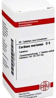 CARDUUS MARIANUS D 6 Tablets Pack of 80