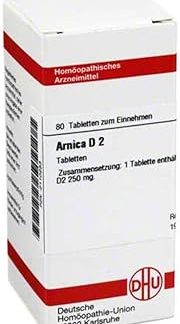DHU Arnica D2 Tablets, Pack of 80 Tablets