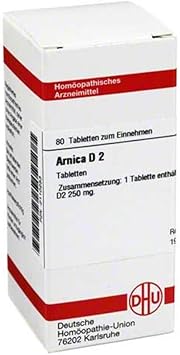 DHU Arnica D2 Tablets, Pack of 80 Tablets