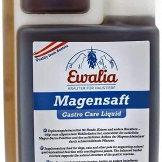 EWALIA Gastric Juice for Dogs - Gentle Care for Your Dog's Stomach - For a Harmonious Gut Feel - Developed with Veterinarians, 100% Pure Natural, Free from Additives - 500 ml