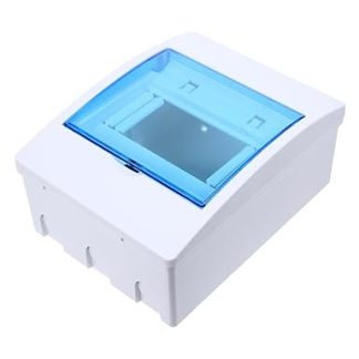 NUOBESTY Outdoor Electric Box for Cable Connections, Weatherproof Protective Capsule, Robust Junction Box for Indoor and Outdoor Use for Extension Cables and Power Strips