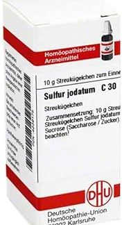 Sulfur Iodate C 30 Globules 10 g