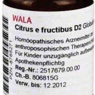 Citrus E Fructibus D 2 Globules 20 g