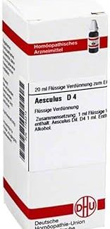 Aesculus D 4 Dilution 20 ml