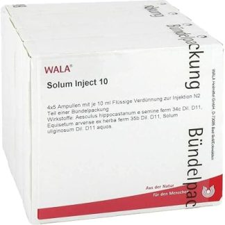 Solum Inject 10 Ampoules 20 x 10 ml