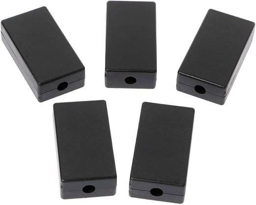 GUMEI Plastic Electronic Project Box Housing Instrument Case DIY 48 x 26 x 15 mm Junction Box Pack of 5