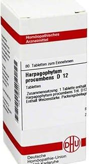 DHU Harpagophytum Procumbens D12 Tablets, Pack of 80 Tablets