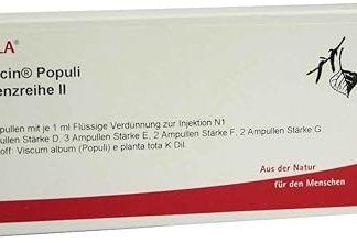 ISCUCIN Populi Potency Series II Ampoules 10 x 1 ml