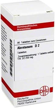 DHU Abrotanum D2 Tablets, Pack of 80 Tablets