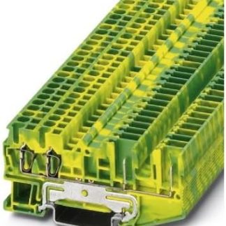 Phoenix ST 2.5-quattro/2p-pe 4P Multicoloured - Electrical Terminal Block (5.2mm, 2.2mm, 81mm)
