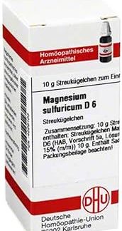 DHU Magnesium Sulfuricum D6 Spreading Balls 10 g Globules