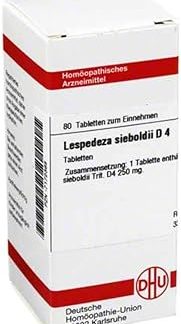 DHU Lespedeza sieboldii D4 Tablets, Pack of 80 Tablets