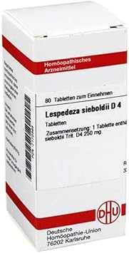 DHU Lespedeza sieboldii D4 Tablets, Pack of 80 Tablets