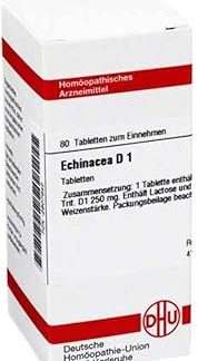 DHU Echinacea D1 Tablets, Pack of 80 Tablets