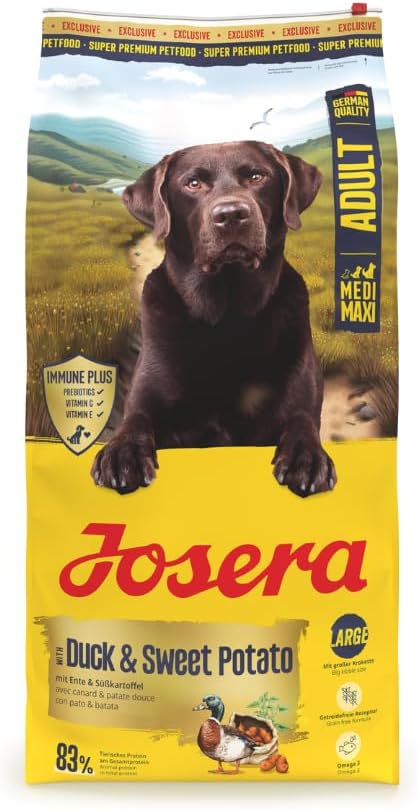 Josera Adult Duck & Sweet Potato 12.5kg Dry Dog Food