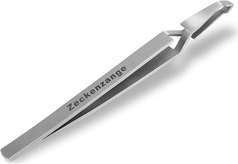 Tick Tweezers for Animals, Dogs, Cats and Other Pets Made of Stainless Steel