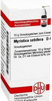DHU Myristica Sebifera D4 Spreading Balls 10 g Globules