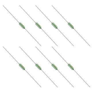Heyiarbeit Pico Fuse 250V 1A Fast Impact Fuse for Protection Communication Telecom Green Pack of 50