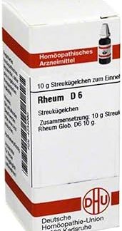 RHEUM D 6 Globules 10 g