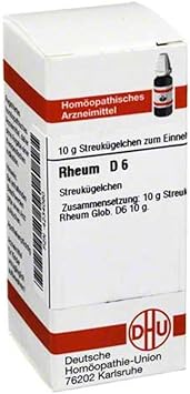 RHEUM D 6 Globules 10 g