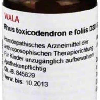 RHUS Toxicodendron E foliis D 30 Globules 20 g