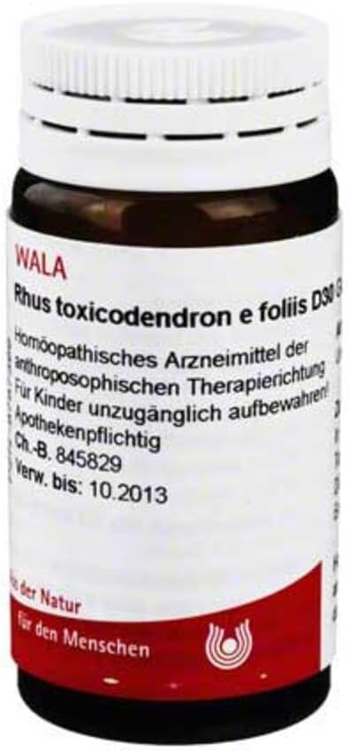 RHUS Toxicodendron E foliis D 30 Globules 20 g