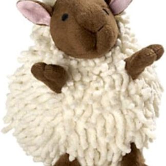 Hunter snugly cute squeaker, soft plush dog toy., Sheep, 17 cm
