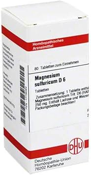 DHU Magnesium sulfuricum D6 tablets, pack of 80 tablets