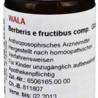 Berberis E Fructibus Comp.Globules 20 g