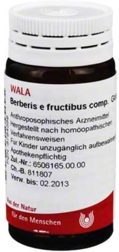 Berberis E Fructibus Comp.Globules 20 g