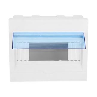 5-8 Ways Distribution Protection Box Waterproof Transparent Protective Box Circuit Breaker Distribution and Control Devices on the Wall for Home Hotel Shop